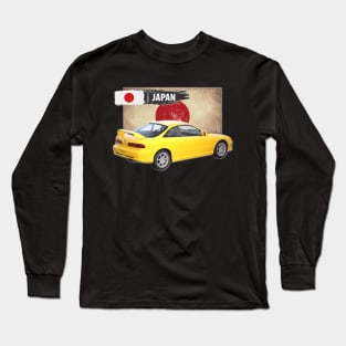 Yellow Acura Integra 1999 05 Long Sleeve T-Shirt